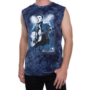 Elvis Presley King of Rock N Roll Official cotton Tank Top 3XL NWT